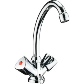 CORNAT LI113 1930 Lisa 2 Grip Pipe washbasin chr