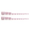 48Pcs Butterfly Press on Nails and Toes Matching Set Square