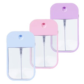 MUNSKT 45ml Mini Feinnebel Sprühflasche, Wiederverwendbar, Hohe Qualität, Ideal für Parfüm, Körperpflege Flüssigkeit, Kosmetik, Reinigung, Sprühflaschen Kleine Leicht Tragbar（3 Stück）