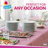 4pk Long Pink Table Cloth Party | 274 x 137cm