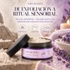 Exfoliante Corporal con Aceite Esencial de Lavanda Azúcar 250g Aura