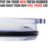 3 Pack - 30 oz Replacement Rubber Lid Ring, 3.7