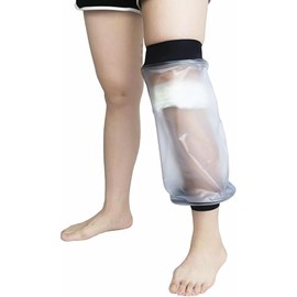 HKF HO KI HO HKF HO KI HO Waterproof Protectors Dressing Cover for Shower,Cast Protector for Adults Knee,Adult Broken Knee Wound Burns Cast Cover with Waterproof Seal Protection,Lightweight Reusable
