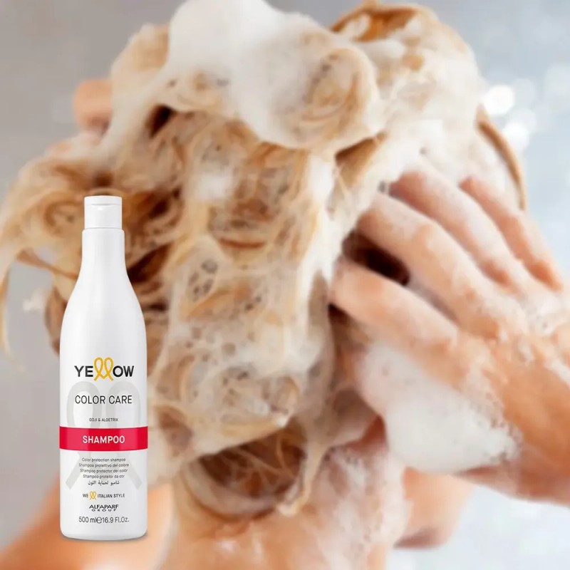 Kit Shampoo Y Máscara Yellow Color Care 500ml