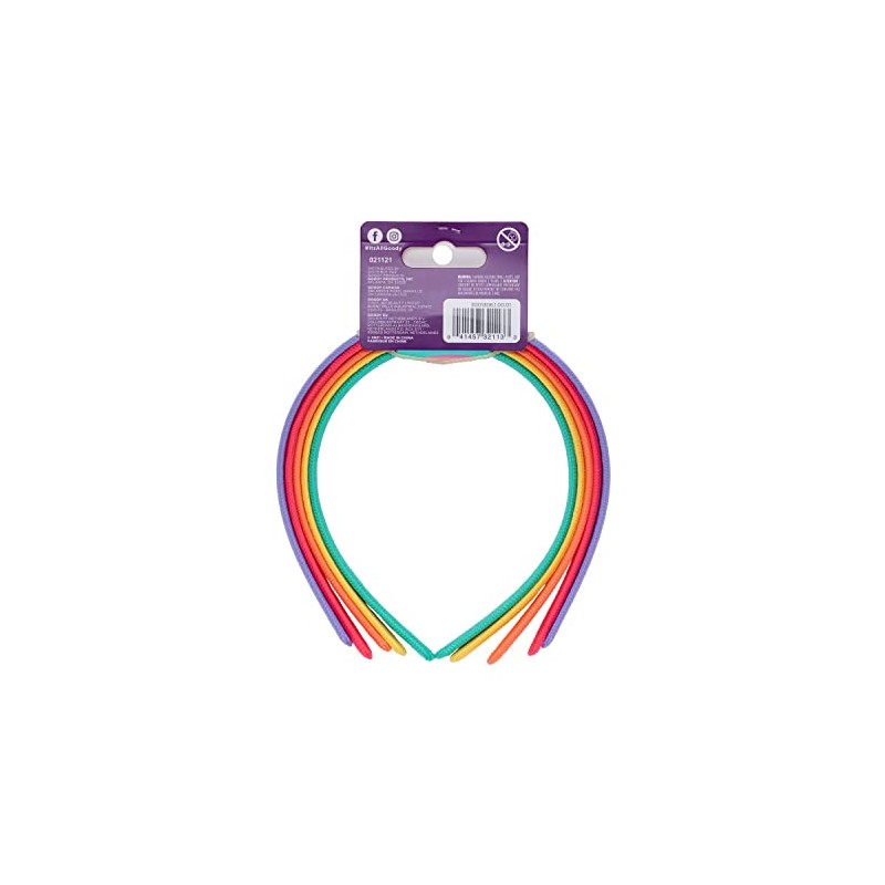 Goody Girls Classics Fabric Headband, 5 Count