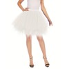 Boolavard Carnival Costume Women's Tutu Tulle Skirt 50s Vintage Tulle