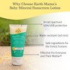 Earth Mama Baby Face Mineral Sunscreen Stick & Lotion Set,