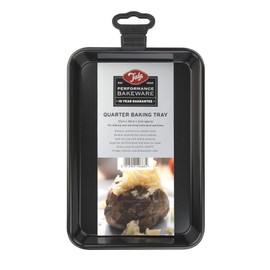 Tala Performance Baking Tray, Steel, Black, Quarter Size, 10A10668