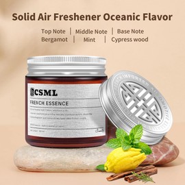 Solid Car Air Freshener Long-Lasting Scent for Home, Office & Car (Ocean)