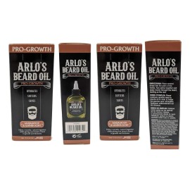Aceite Para Barba Pro Growth Con Aroma De Cuero De Sándalo
