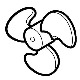 LG 5901JA1012B Fan Assembly, Cross Flow