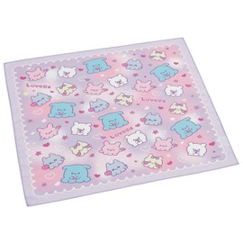 Skater KB4S-A Children's Bento Lunch Cloth, 16.9 x 16.9 inches (43 x 43 cm), Placemat, Kids, Made in Japan