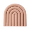 Rainbow Silicone Trivet - Color: Dusty Pink