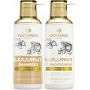 Coconut Shampoo and Conditioner Set - Sulfate Free and Paraben