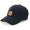 Carhartt 100289 Men's Hat, Cap, Deep Black (Deep Black, Free