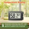 6 Pack Mini Hygrometer Indoor Humidity Meter, Small Digital Thermometer