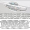 BetterJonny 10PCS Crystal Scratch Protector, Rhinestone Car Bling Scratch Protector