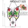 KY&BOSAM Gifts for Nana Suncatchers for Windows Butterfly I Love