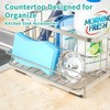 RMS Universal Sink Organizer, Stainless Steel with Removable Drip Tray