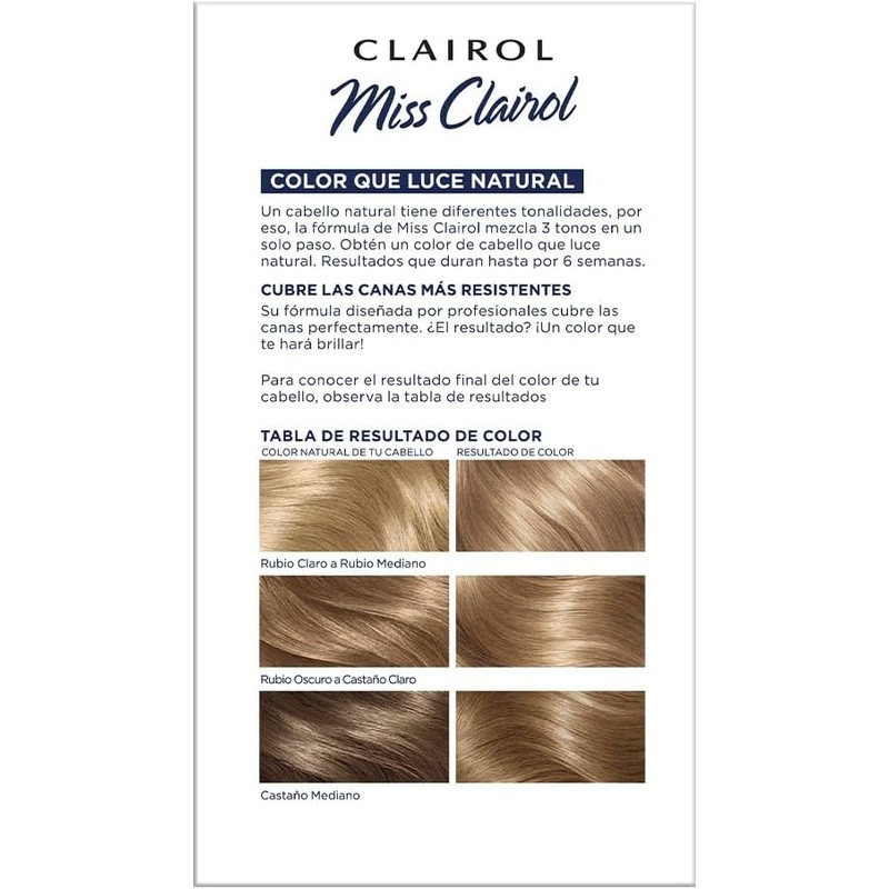 Miss Clairol Tinte Permanente 81 Rubio Cenizo