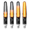 Set 4 Piezas De Luces Direccionales Intermitentes LED Para Moto