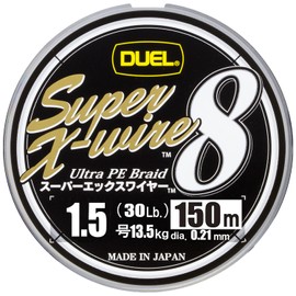 DUEL H3601-S PE Line No. 1.5 Super X Wire 8 (Super X-wire 8) 492.2 ft (150 m) No. 1.5 S, Silver