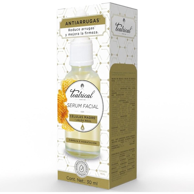 TEATRICAL Sérum Facial, Con células madre y jalea real para