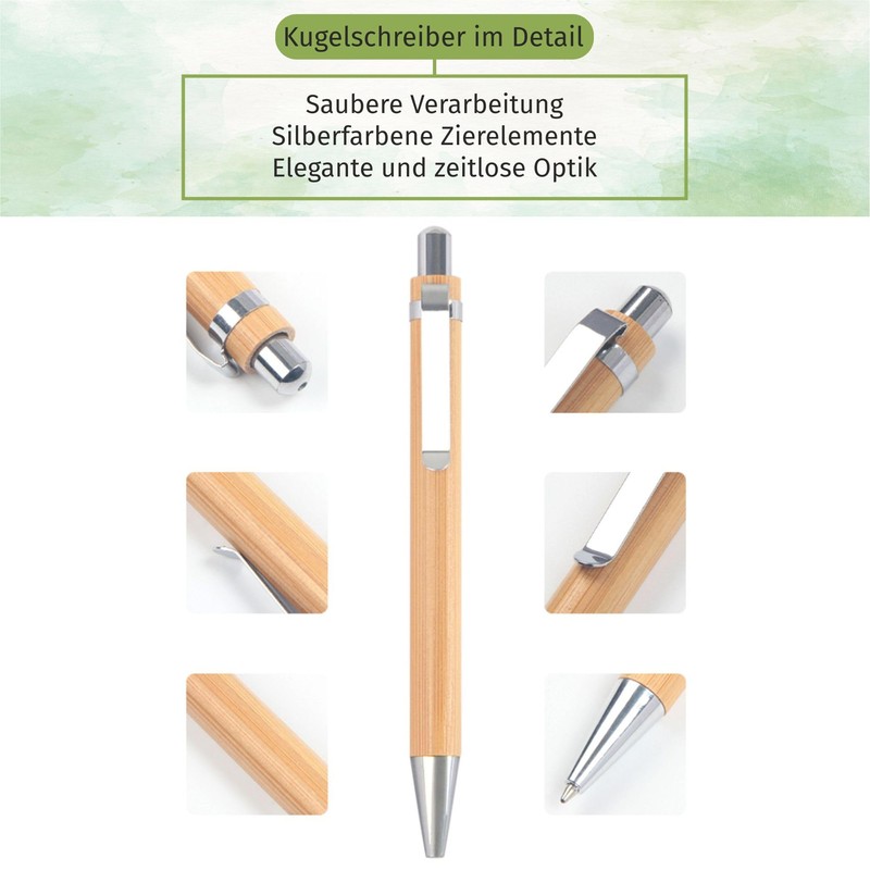 laser-diele Ballpoint Pen with Engraving in Gift Box – Writing