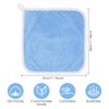 Aolso 6 PCS Flannels Face Cloth Soft Face Cloths, Reusable