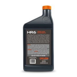 Driven Racing Oil 03906 Hr-6 High Zinc Synthetic 10W-40 Quart, 1 Quart