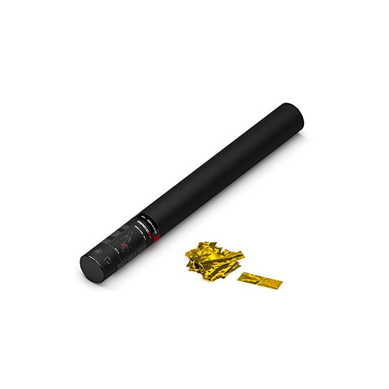 Gold Metallic Handheld Confetti Cannon 50 cm