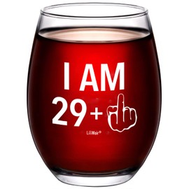 1993 30th Birthday Gifts Wine Glass Men Women | Birthday Gift for Man Woman turning 30 | Funny 30 th Party Supplies Decorations Ideas | Thirty Year Old Bday | 30 Years Gag Middle Finger Presents
