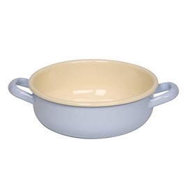 Riess 0444-006 Classic-Household Articles Colour/Pastel Farmer Bowl, Diameter-18 cm Blue
