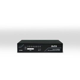 ALFA APS084 - 8-Port 10/100Mbps with 4-Port PoE Desktop Ethernet Switch