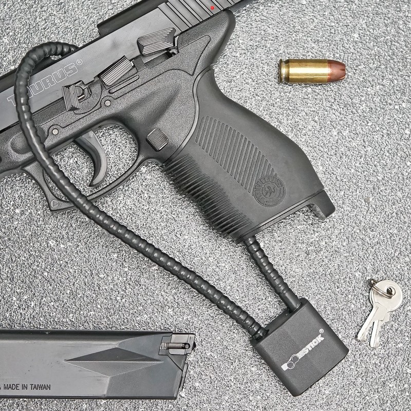 BOOMSTICK Cable Gun Lock - Keyed Different - 15" Cable