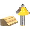 Yonico Classical Roman Ogee Router Bits Edge Forming 9/16-Inch 1/2-Inch Shank 13124