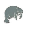 Pinsanity Cute Manatee Enamel Lapel Pin