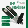 CHEFKOCH Premium Can Opener - Hardened Cutting Wheel for Easy