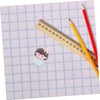 VICASKY Cute Girl Shaped Brow Pencil Sharpener Manual Portable and
