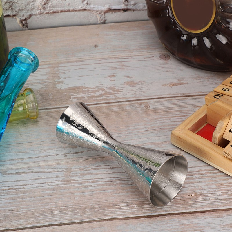 30ml 45ml Beautiful Stainless Steel Jigger with Scale Drink Wine
