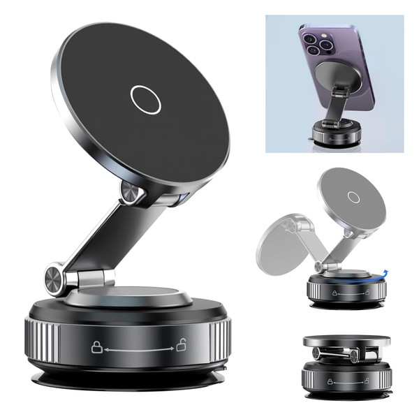 2025 Upgraded Phone Holders for Your Car,360° Adjustable & Magnetic
