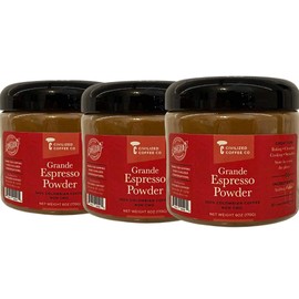 Civilized Coffee Instant Espresso Powder for Baking, Smoothies & Chocolate Non-GMO, 100% Arabica Coffee Jar (3)