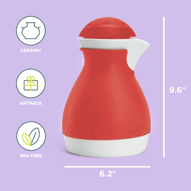 Chef'n Sweet Spot Frothing Hot Chocolate Pot