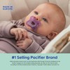 MAM Comfort Baby Pacifiers, Lightweight One-Piece Full Silicone Binky for