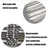 APPKOOK 20pack 15" Stainless Steel BBQ Skewers+ Storage Tube Flat