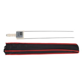 Grain Moisture Meter Rapid Measurement LED High Definition Display Dual Steel Needle Grass Straw Moisture Detector M