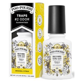 Poo-Pourri Before-You-Go Toilet Spray, Original Citrus, 2 Fl Oz - Lemon, Bergamot and Lemongrass