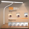 LED Desk Lamp Double Head, Eye-Caring Architect Desk Lamps for