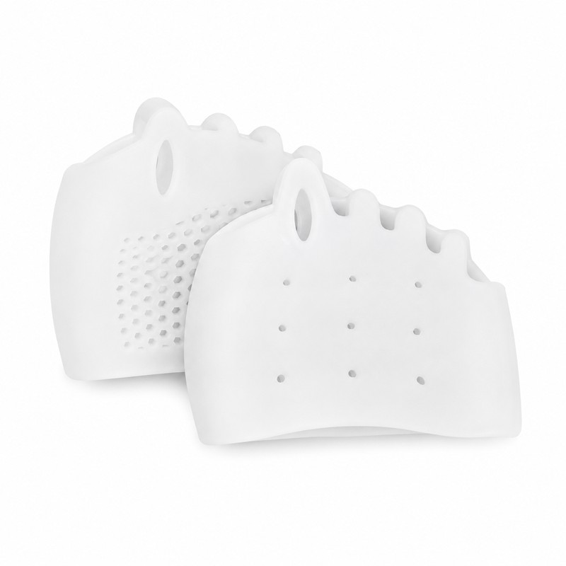 Silicone Toe Separator Forefoot Pad for Daily Comfort – Five-Hole
