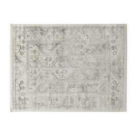 Madison Park Dakota Vienna Woven Turkish Area Rugs for Living Room, Indoor Dining Accent Modern Home Décor, Ultra Soft Floor Carpets for Dining Room, 8x10 ft, Distressed Tiled Beige